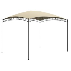 vidaXL Cenador crema 3x4x2,65 m 180 g/m²