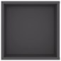 vidaXL Mueble de pared para TV madera contrachapada gris 102x35x35 cm vidaXL Mueble de pared para TV madera contrachapada gris 102x35x35 cm