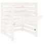 vidaXL Compostador de madera maciza de pino blanco 63,5x63,5x77,5 cm vidaXL Compostador de madera maciza de pino blanco 63,5x63,5x77,5 cm