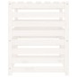 vidaXL Compostador de madera maciza de pino blanco 63,5x63,5x77,5 cm vidaXL Compostador de madera maciza de pino blanco 63,5x63,5x77,5 cm
