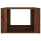 vidaXL Mesita de noche madera contrachapada marrón roble 57x55x36 cm vidaXL Mesita de noche madera contrachapada marrón roble 57x55x36 cm