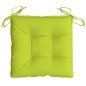vidaXL Cojines de silla de jardín 6 uds tela Oxford verde 40x40x7 cm vidaXL Cojines de silla de jardín 6 uds tela Oxford verde 40x40x7 cm