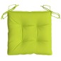 vidaXL Cojines de silla de jardín 6 uds tela Oxford verde 40x40x7 cm vidaXL Cojines de silla de jardín 6 uds tela Oxford verde 40x40x7 cm