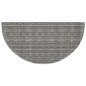 vidaXL Mesa de jardín de ratán sintético gris 100x50x75 cm vidaXL Mesa de jardín de ratán sintético gris 100x50x75 cm