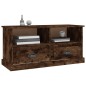 vidaXL Mueble para TV madera contrachapada roble ahumado 93x35,5x45 cm vidaXL Mueble para TV madera contrachapada roble ahumado 93x35,5x45 cm