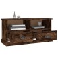 vidaXL Mueble para TV madera contrachapada roble ahumado 93x35,5x45 cm vidaXL Mueble para TV madera contrachapada roble ahumado 93x35,5x45 cm