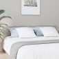 vidaXL Cabecero de cama madera contrachapada gris 200x1,5x80 cm
