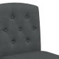 vidaXL Taburetes altos 2 uds madera maciza de caucho y tela vidaXL Taburetes altos 2 uds madera maciza de caucho y tela