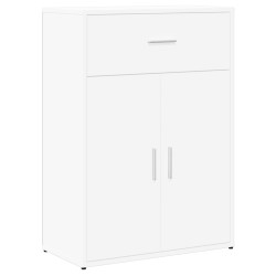 vidaXL Aparador madera de ingeniería blanco 60x30x84 cm