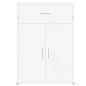 vidaXL Aparador madera de ingeniería blanco 60x30x84 cm vidaXL Aparador madera de ingeniería blanco 60x30x84 cm