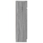 vidaXL Zapatero madera de ingeniería gris Sonoma 100,5x28x100 cm vidaXL Zapatero madera de ingeniería gris Sonoma 100,5x28x100 cm