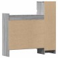 vidaXL Zapatero madera de ingeniería gris Sonoma 100,5x28x100 cm vidaXL Zapatero madera de ingeniería gris Sonoma 100,5x28x100 cm