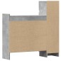 vidaXL Zapatero madera de ingeniería gris hormigón 100,5x28x100 cm vidaXL Zapatero madera de ingeniería gris hormigón 100,5x28x100 cm