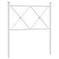vidaXL Cabecero de metal blanco 80 cm vidaXL Cabecero de metal blanco 80 cm
