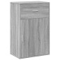 vidaXL Armario almacenaje madera ingeniería gris Sonoma 56,5x39x90 cm vidaXL Armario almacenaje madera ingeniería gris Sonoma 56,5x39x90 cm