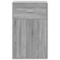 vidaXL Armario almacenaje madera ingeniería gris Sonoma 56,5x39x90 cm vidaXL Armario almacenaje madera ingeniería gris Sonoma 56,5x39x90 cm