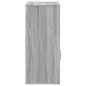 vidaXL Armario almacenaje madera ingeniería gris Sonoma 56,5x39x90 cm vidaXL Armario almacenaje madera ingeniería gris Sonoma 56,5x39x90 cm