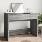 vidaXL Tocador con espejo color gris Sonoma 100x45x76 cm vidaXL Tocador con espejo color gris Sonoma 100x45x76 cm
