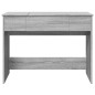 vidaXL Tocador con espejo color gris Sonoma 100x45x76 cm vidaXL Tocador con espejo color gris Sonoma 100x45x76 cm