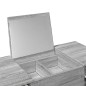 vidaXL Tocador con espejo color gris Sonoma 100x45x76 cm vidaXL Tocador con espejo color gris Sonoma 100x45x76 cm