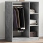 vidaXL Armario de madera de ingeniería gris hormigón 77x48x102 cm vidaXL Armario de madera de ingeniería gris hormigón 77x48x102 cm
