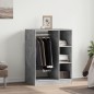 vidaXL Armario de madera de ingeniería gris hormigón 77x48x102 cm vidaXL Armario de madera de ingeniería gris hormigón 77x48x102 cm