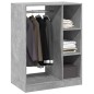 vidaXL Armario de madera de ingeniería gris hormigón 77x48x102 cm vidaXL Armario de madera de ingeniería gris hormigón 77x48x102 cm