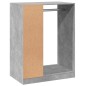vidaXL Armario de madera de ingeniería gris hormigón 77x48x102 cm vidaXL Armario de madera de ingeniería gris hormigón 77x48x102 cm