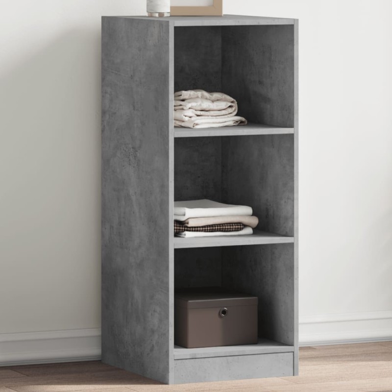 vidaXL Armario de madera de ingeniería gris hormigón 48x41x102 cm vidaXL Armario de madera de ingeniería gris hormigón 48x41x102 cm