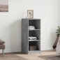 vidaXL Armario de madera de ingeniería gris hormigón 48x41x102 cm vidaXL Armario de madera de ingeniería gris hormigón 48x41x102 cm