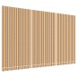 vidaXL Tela de repuesto de toldo rayas de colores 6x3,5 m