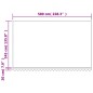 vidaXL Tela de repuesto de toldo rayas de colores 6x3,5 m