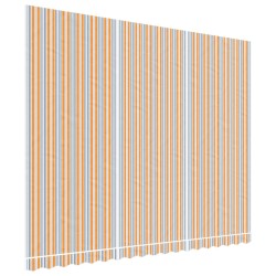 vidaXL Tela de repuesto de toldo rayas de colores 4,5x3,5 m