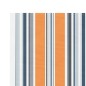 vidaXL Tela de repuesto de toldo rayas de colores 4,5x3,5 m