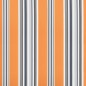 vidaXL Tela de repuesto de toldo rayas de colores 4,5x3,5 m