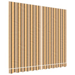 vidaXL Tela de repuesto de toldo rayas de colores 3x2,5 m