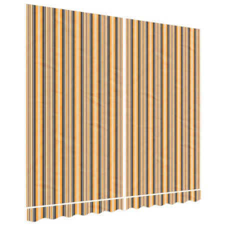 vidaXL Tela de repuesto de toldo rayas de colores 3x2,5 m