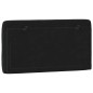 vidaXL Cabecero de cama acolchado terciopelo negro 100 cm