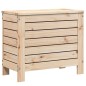 vidaXL Juego de sofás de jardín 7 piezas madera maciza de pino