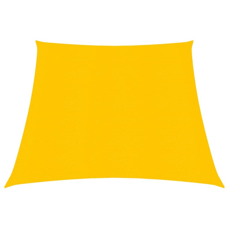 vidaXL Toldo de vela HDPE amarillo 160 g/m² 3/4x2 m vidaXL Toldo de vela HDPE amarillo 160 g/m² 3/4x2 m