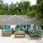 vidaXL Juego de sofás de jardín 8 pzas madera de pino impregnada vidaXL Juego de sofás de jardín 8 pzas madera de pino impregnada