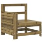 vidaXL Juego de sofás de jardín 10 pzas madera de pino impregnada vidaXL Juego de sofás de jardín 10 pzas madera de pino impregnada