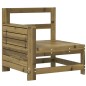vidaXL Juego de sofás de jardín 10 pzas madera de pino impregnada vidaXL Juego de sofás de jardín 10 pzas madera de pino impregnada