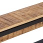 vidaXL Perchero madera maciza de mango rugosa 87x10x27 cm vidaXL Perchero madera maciza de mango rugosa 87x10x27 cm