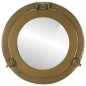 vidaXL Espejo de ojo de buey de pared aluminio y vidrio Ø38 cm vidaXL Espejo de ojo de buey de pared aluminio y vidrio Ø38 cm