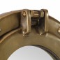 vidaXL Espejo de ojo de buey de pared aluminio y vidrio Ø38 cm vidaXL Espejo de ojo de buey de pared aluminio y vidrio Ø38 cm