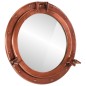 vidaXL Espejo de ojo de buey de pared aluminio y vidrio Ø50 cm vidaXL Espejo de ojo de buey de pared aluminio y vidrio Ø50 cm