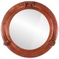 vidaXL Espejo de ojo de buey de pared aluminio y vidrio Ø50 cm vidaXL Espejo de ojo de buey de pared aluminio y vidrio Ø50 cm