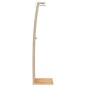 vidaXL Ducha de exterior ratán PE y madera acacia beige 55x60x224 cm vidaXL Ducha de exterior ratán PE y madera acacia beige 55x60x224 cm