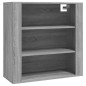 vidaXL Aparador alto de madera contrachapada gris Sonoma vidaXL Aparador alto de madera contrachapada gris Sonoma